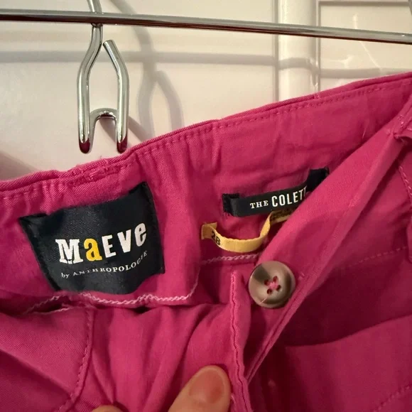 Maeve/ anthropology pink women’s pant - Picture 4 of 5